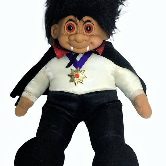 JUMBO Russ Troll Doll Count Dracula RARE Vampire - Picture 2 of 12